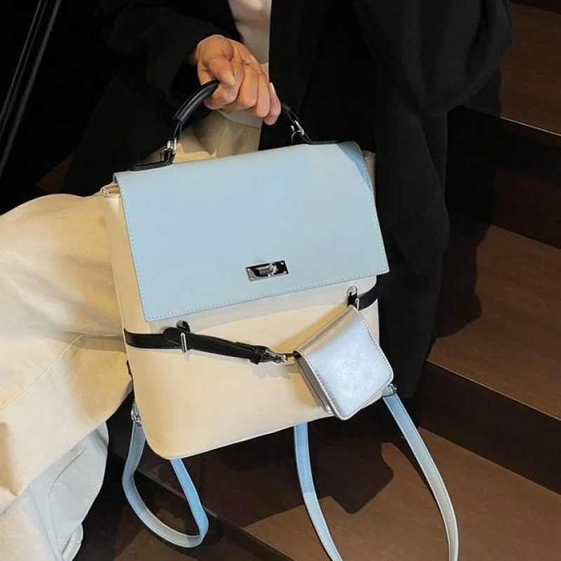 Модная кожаная женская сумка-мессенджер, элитная роскошная брендовая модная дизайнерская винтажная повседневная сумка для повседневного использования ​