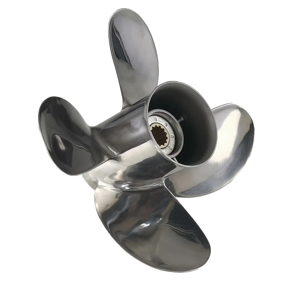 10 5/8''x12''  35-60 HP Stainless Steel Marine Outboard Propeller for Outboard Engine