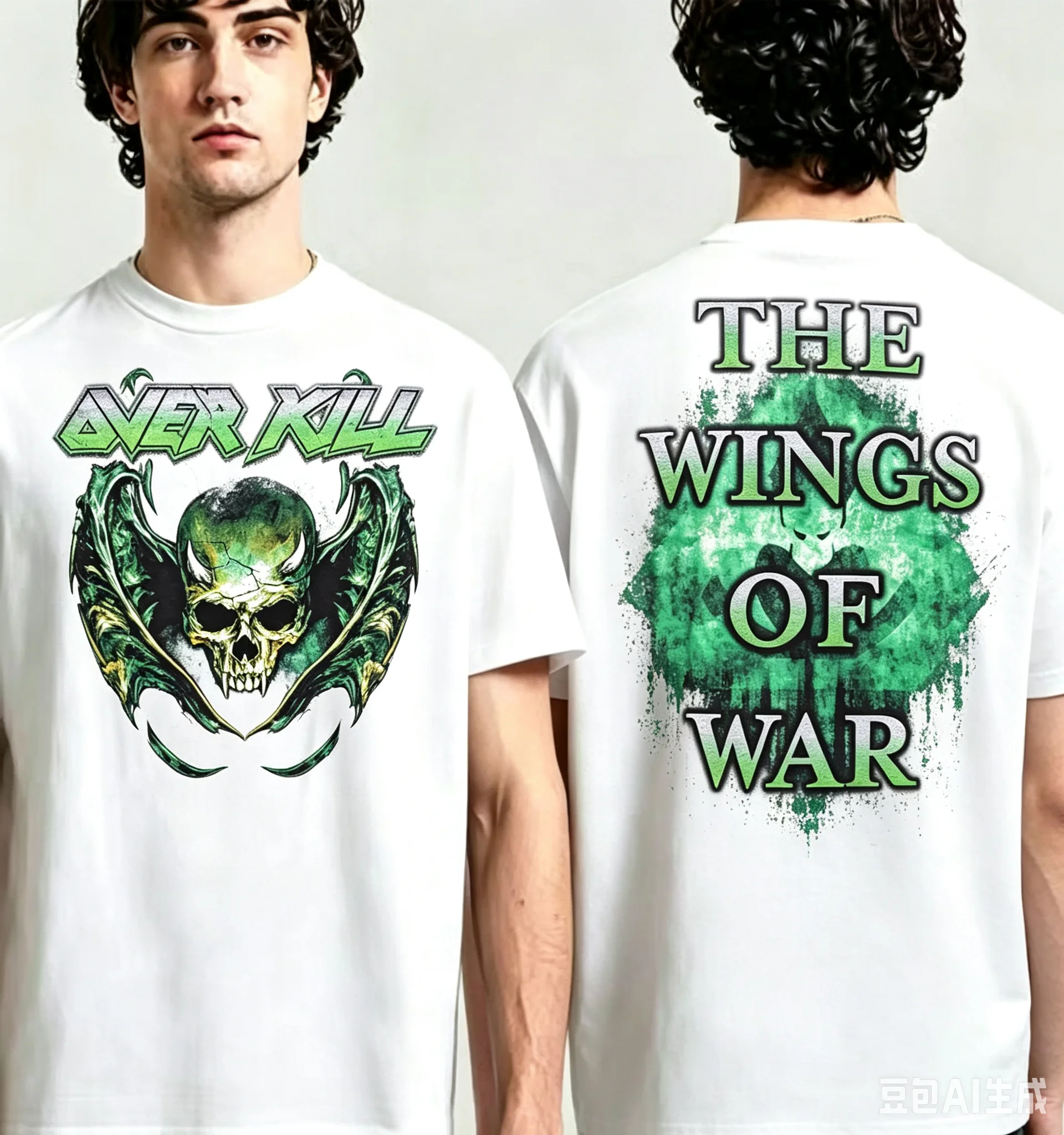 2026 Band short-sleeved T-shirt Thrash Metal Rock Heavy Metal Rock Band Comfortable Short-Sleeved Shirt Street Style Neutral
