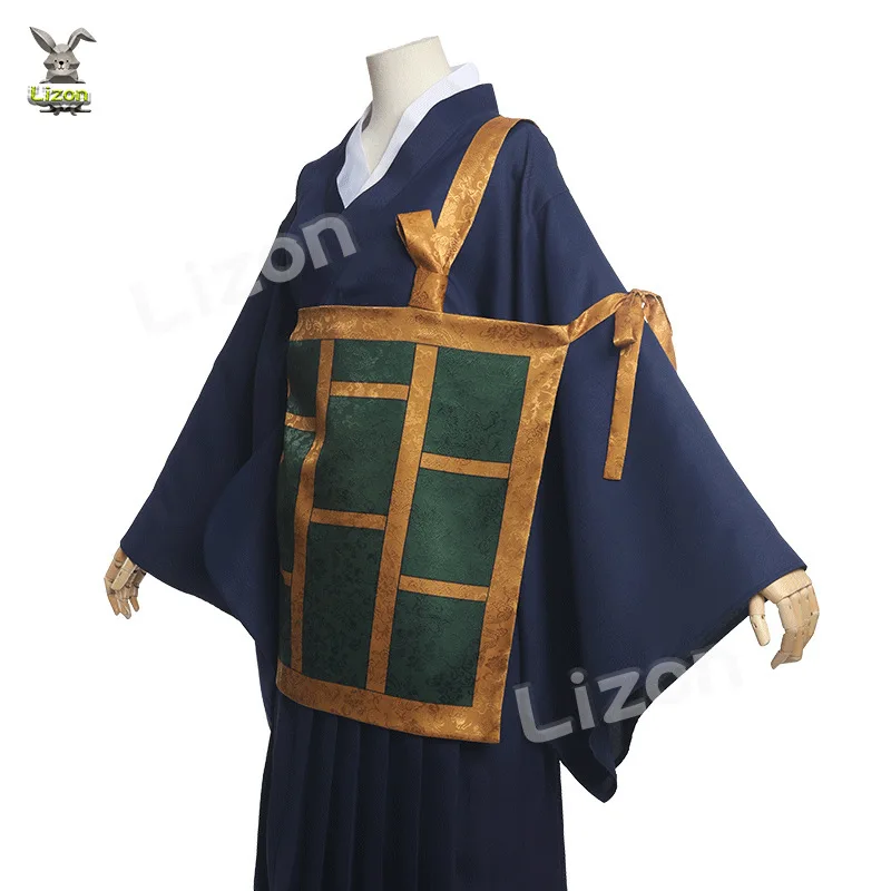 Anime Jujutsu Kaisen Geto Suguru Cosplay Costume Suit Wigs Halloween Party Clothes Wig kimono Uniform Costumes for Men Aldult - Image 3