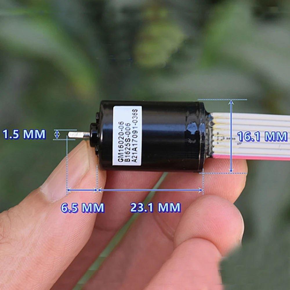 

with Hall 16mm External Rotor Brushless Motor 12V 18000RPM Precision Rare Earth Strong Magnetic Lengthened Micro Brushless Motor