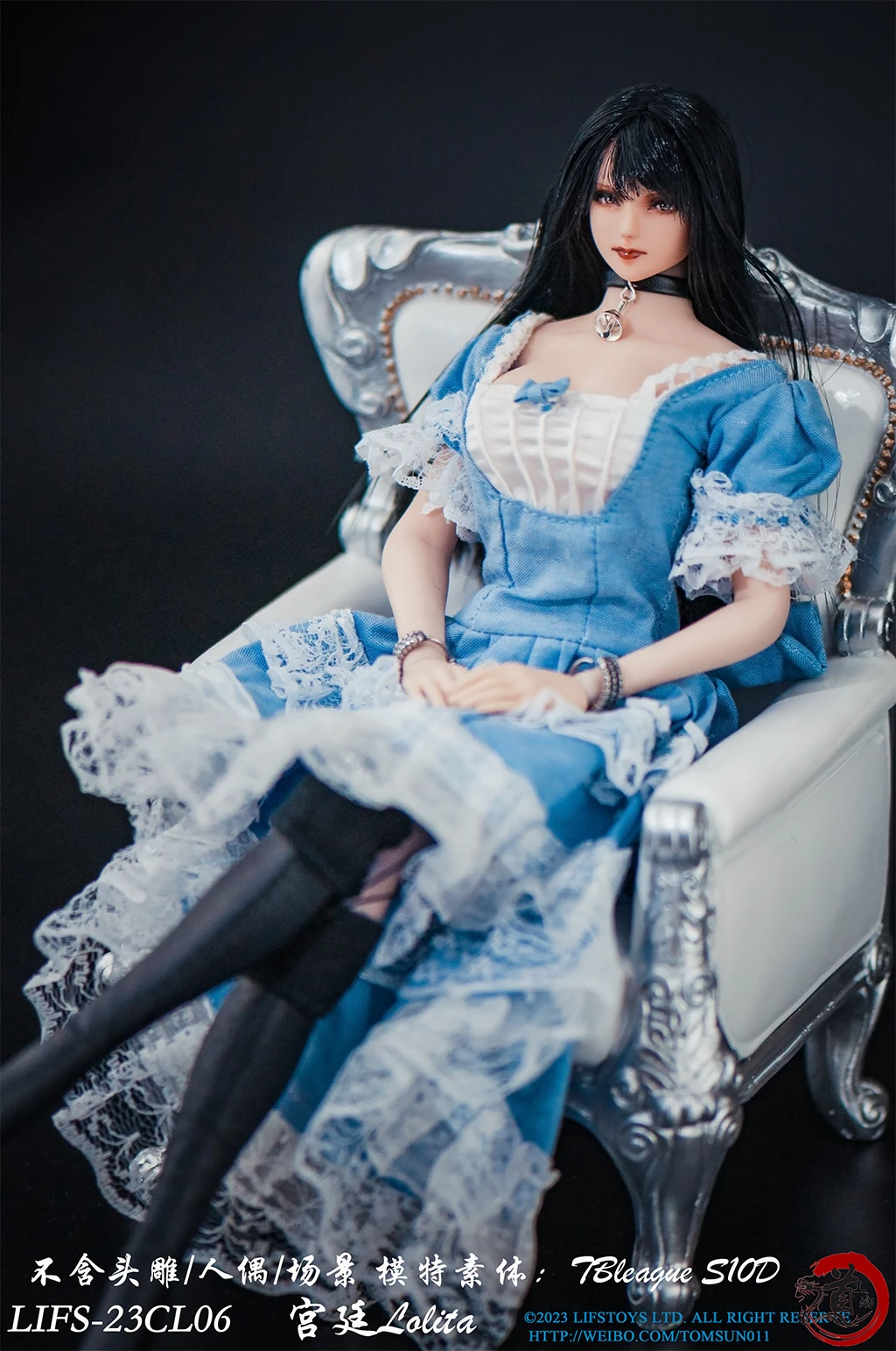 LIFS23CL06 1/6スケール 女性 ロイヤルゴシックスタイル コルセットドレス服 モデルフィット 12インチ TBL PH S10D ソルジャーアクションフィギュア ボディドール