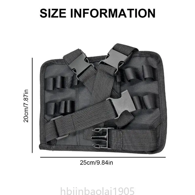 E74E Công cụ thợ điện công cụ Belt Belt Pouches nhiều công cụ Tổ chức công cụ Pockets