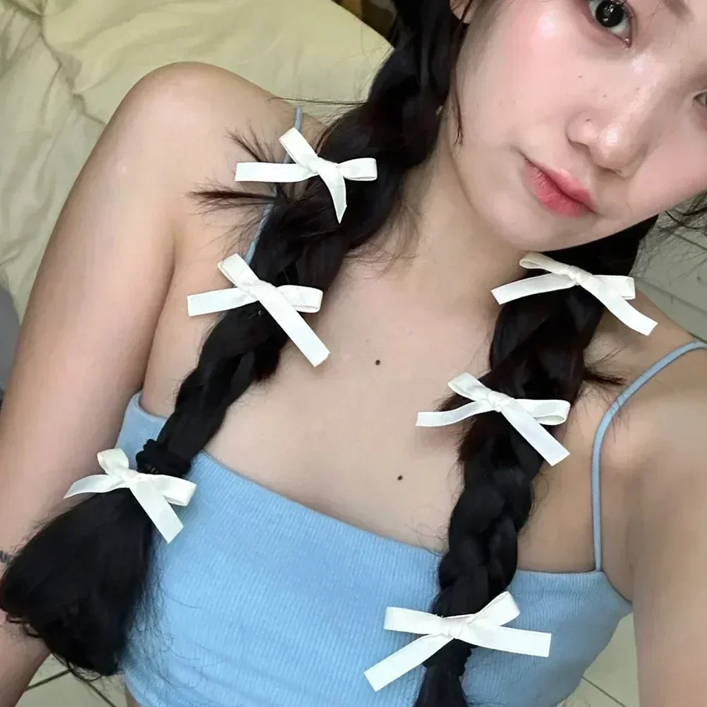 Pinces à cheveux Bowvétérans t pour filles, ruban de ballet doux, épingles à cheveux Bang, mini pinces, vêtements de sauna, accessoires pour cheveux, 8 pièces, 40 pièces, 3 cm, 4 cm, 8cm