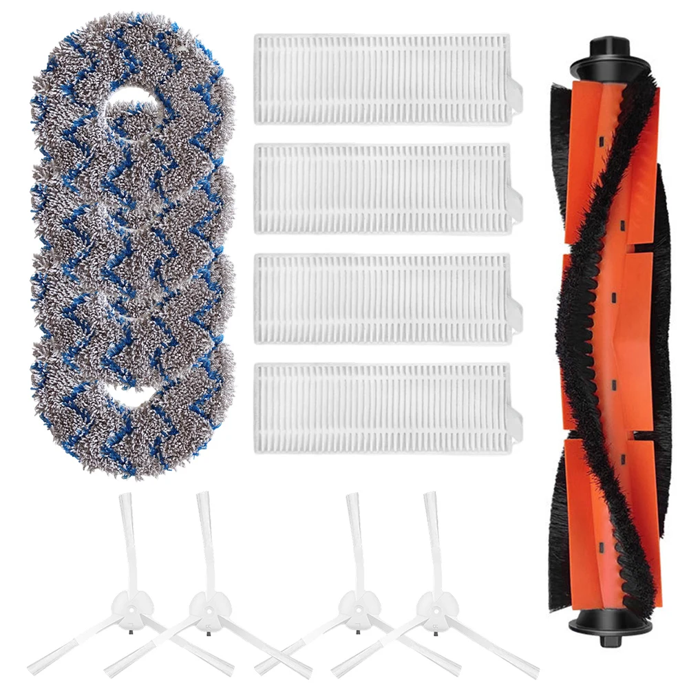 مرشح الجانب الرئيسي فرشاة ممسحة القماش عدة نظافة الهواء أرضيات بلا أضواء وتنظيف الحواف الكاملة ل IMOU RV2 جهاز آلي لتنظيف الأتربة #1