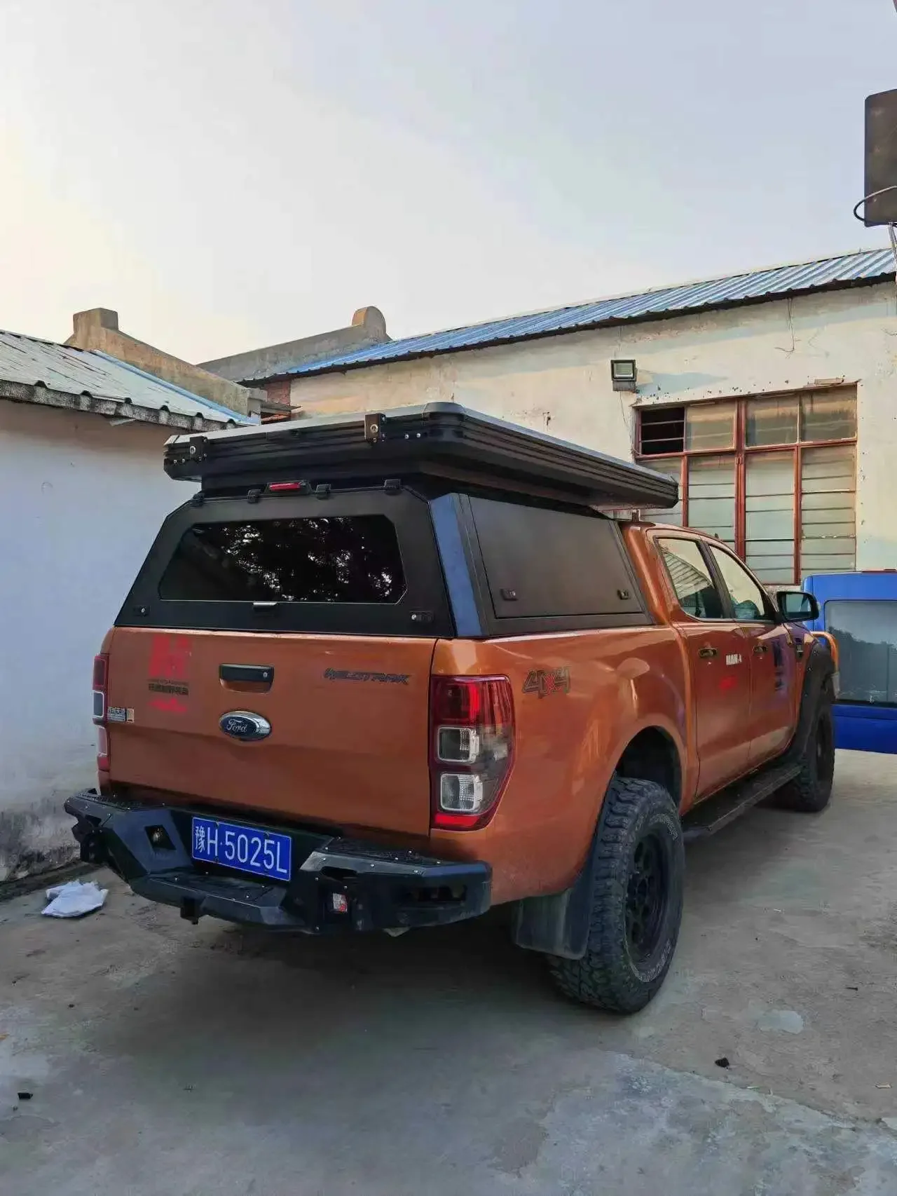 tailored sizes hard top for Ford Ranger 2023+ aluminum canopy waterproof anti-rusted pickup truck exterior modify accessory