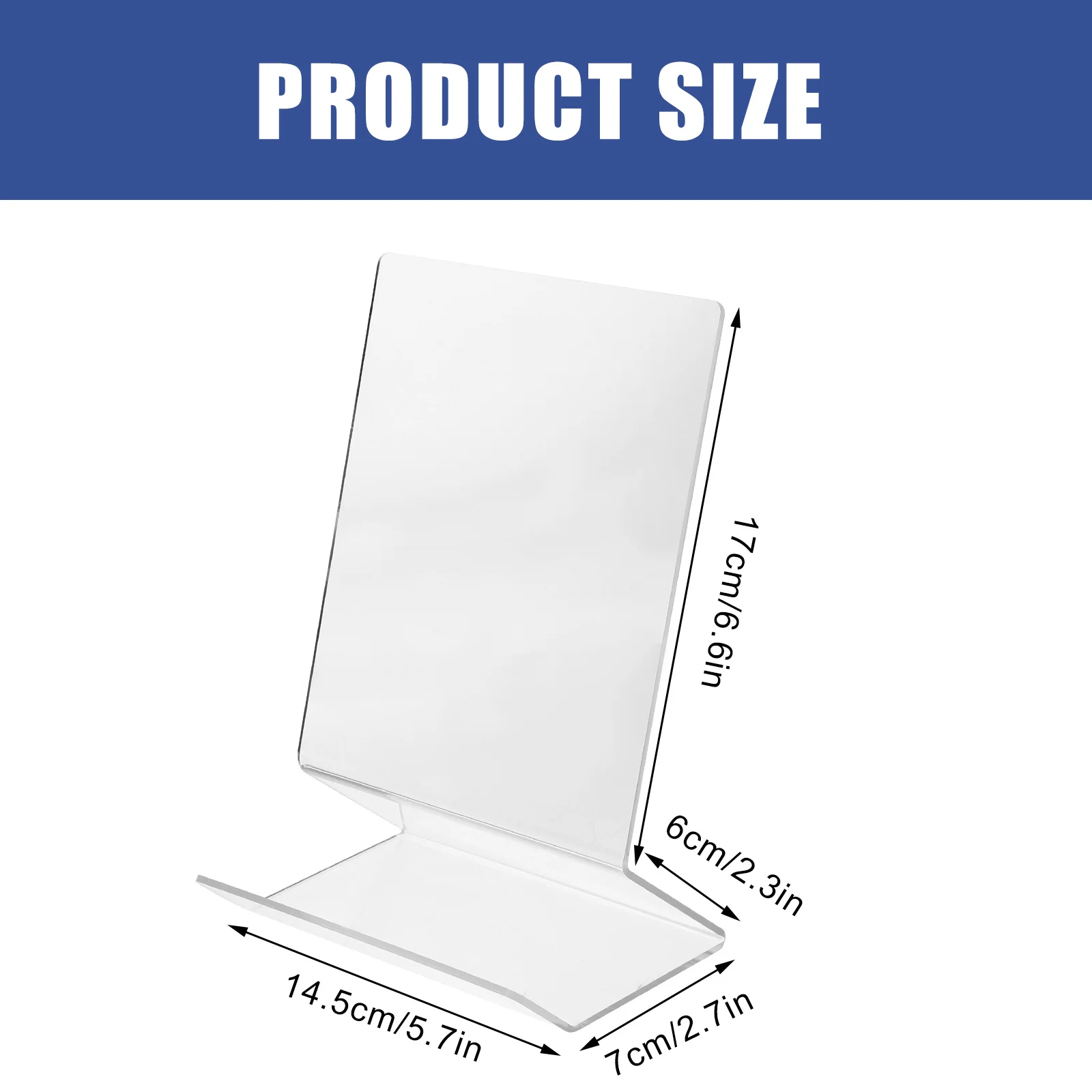 رف شفاف من الأكريليك بتصميم إبداعي بسيط، مجموعة كتب هدية للعائلات، رف كتب أكريليك