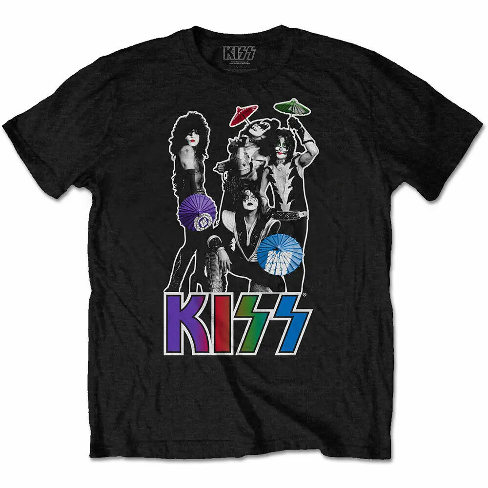 Kiss Umbrellas Official Tee T-Shirt Mens Unisex