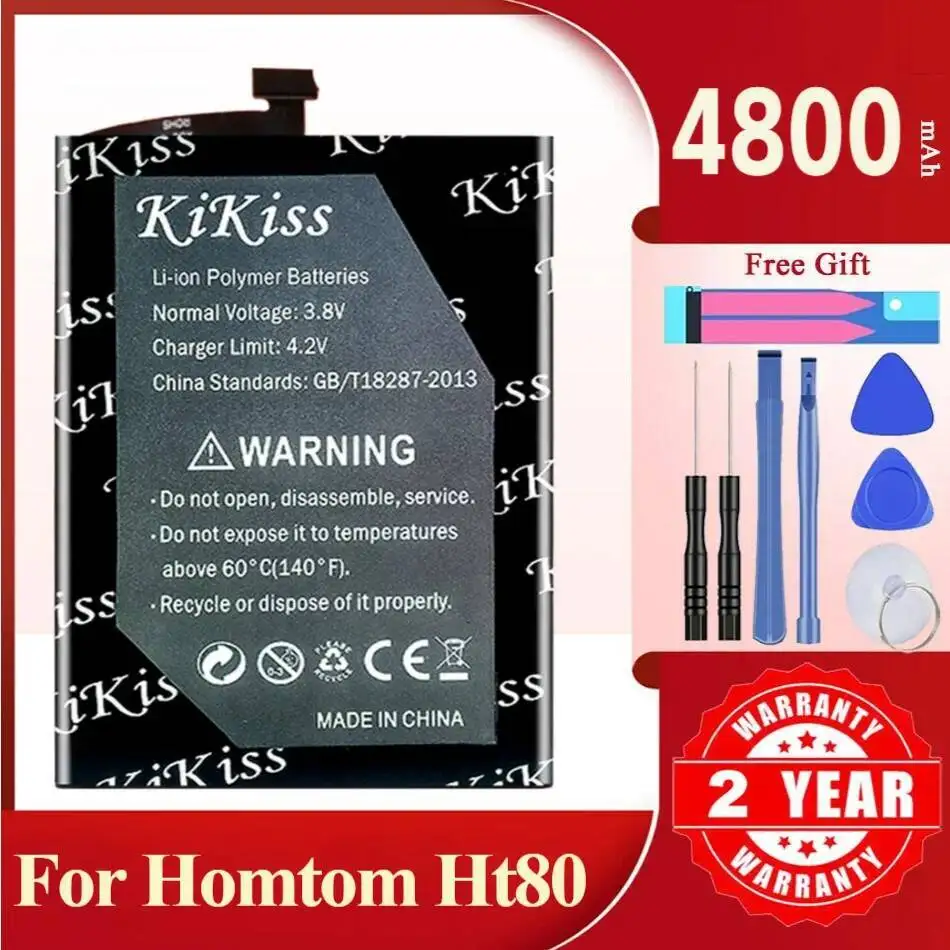

Аккумулятор Kikiss HT80 4800 мАч для HOMTOM