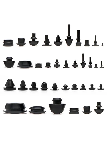 Imagen 2 del producto Tapón de silicona tapón de goma tapa protectora de sellado tapete de puerta ocultar desde la vista cubierta suavidad 3mm4mm5mm6mm8mm9mm10mm12mm14mm16mm