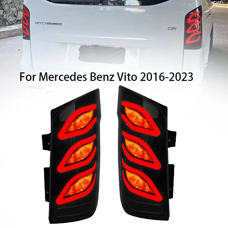 

Car Taillight Styling FOR Benz Vito W447 2016-2023 Tail Light DRL Rear Lamp Upgrade Dynamic LED Configure Auto Tool Accessories