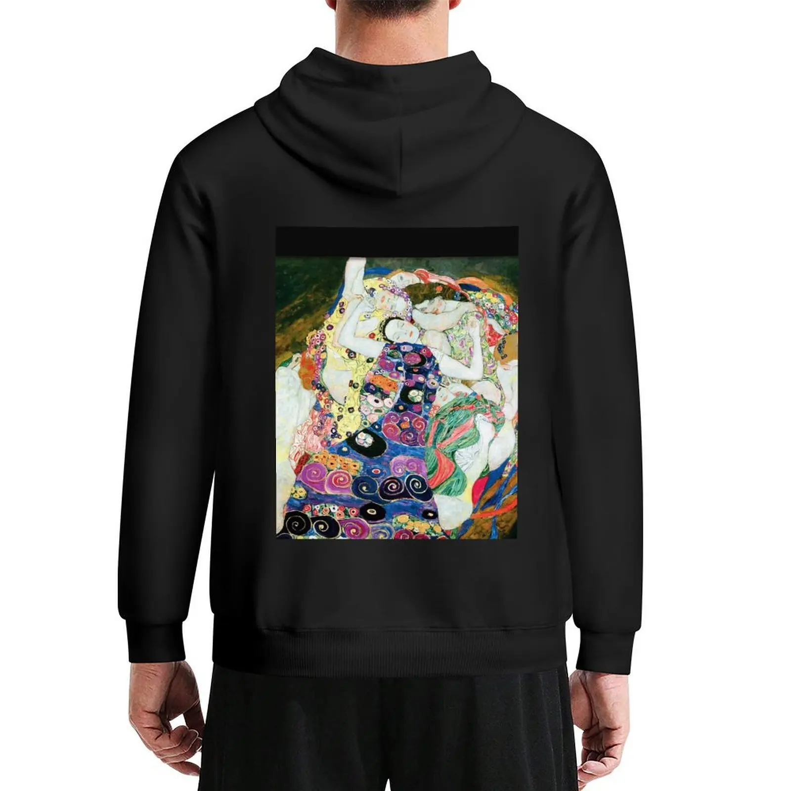 

HD The maiden, by Gustav Klimt - 1913 HIGH DEFINITION Hoodie autumn clothes anime clothes winter clothes mens hoodies