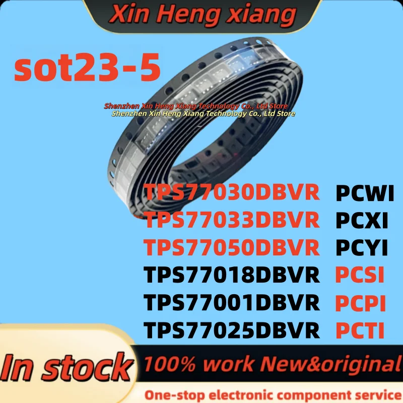 

(10pcs)100%New TPS77018DBVR PCSI TPS77025DBVR PCTI TPS77030DBVR PCWI TPS77033DBVR PCXI TPS77050DBVR PCYI TPS77001DBVR PCPI