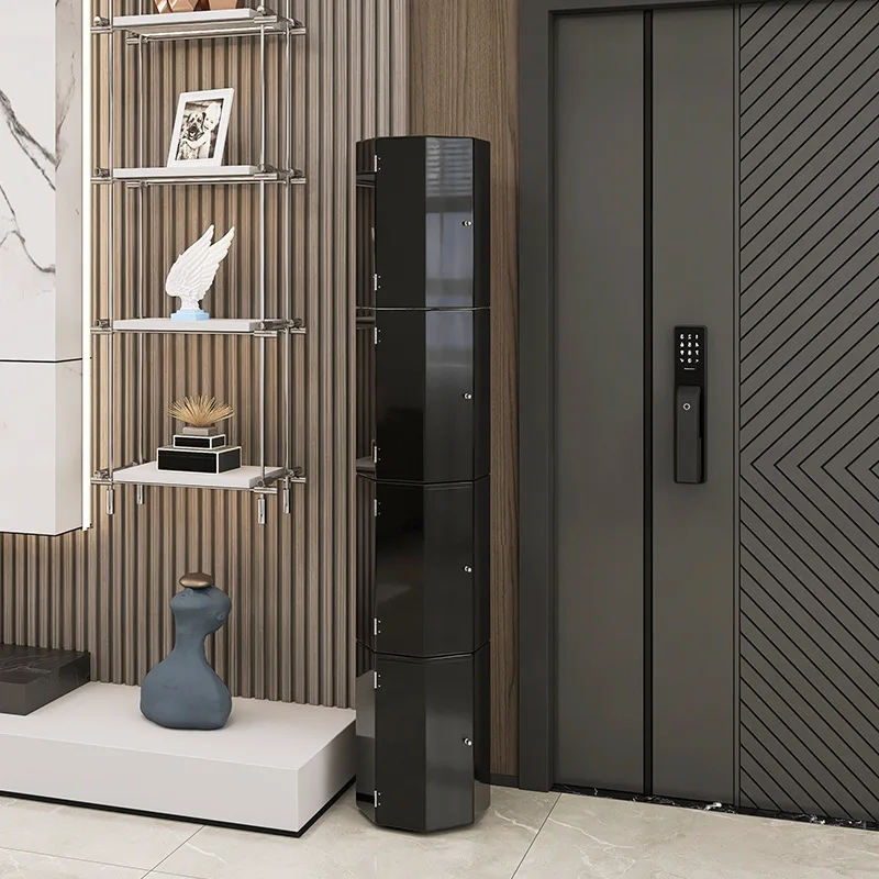 360 Creative Rotating Shoe Cabinet Aisle Foyer Balcony Door Locker Home Door Entry Shoe Cabinet Large Capacity