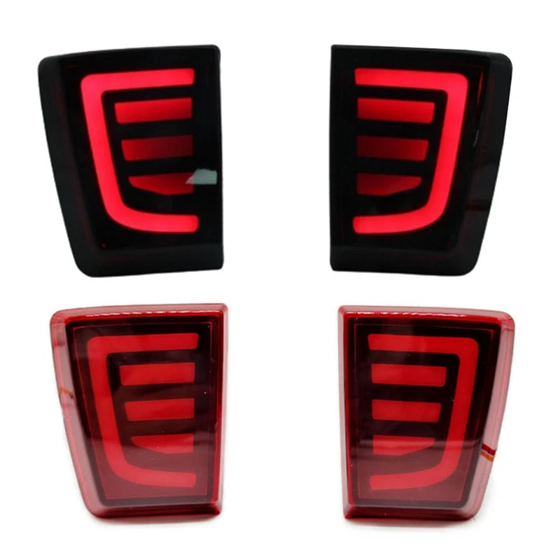 

For Mitsubishi Pajero V85 V8 V93 V97 2007-2020 Car Rear Bumper Stop Light Turn Signal Light Warning Light Brake Lights A Durable