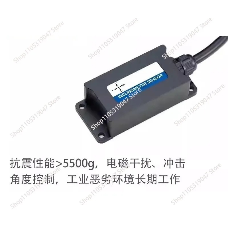 LVT542T Double axis single channel tilt angle switch relay output / open normally closed angle switch horizontal controller