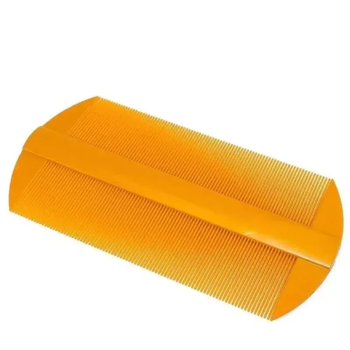 Imagen 2 del producto Peine de dientes densos de plástico de doble cara, anticaspa, picazón en la cabeza, elimina piojos de la cabeza, pulgas, Nit, peines para el cabello, herramientas de peinado, 2 piezas