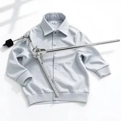 

Heavy Water Cymbal Stand Boom Arm with Clamp Splash Attachment Silver Zinc Alloy