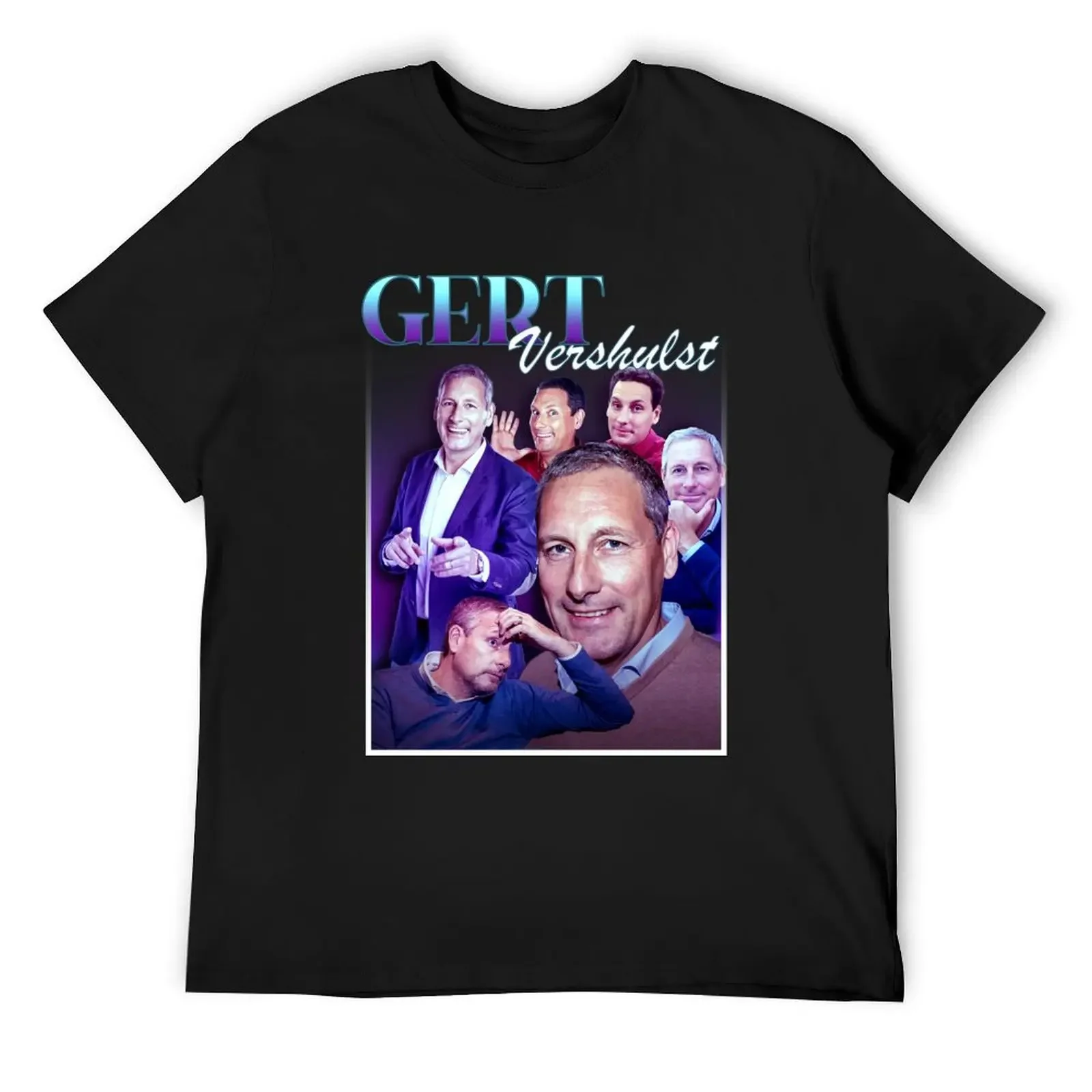 

Gert Verhulst fan T-Shirt basketball graphic tees plus size tops vintage clothes vintage t shirt men