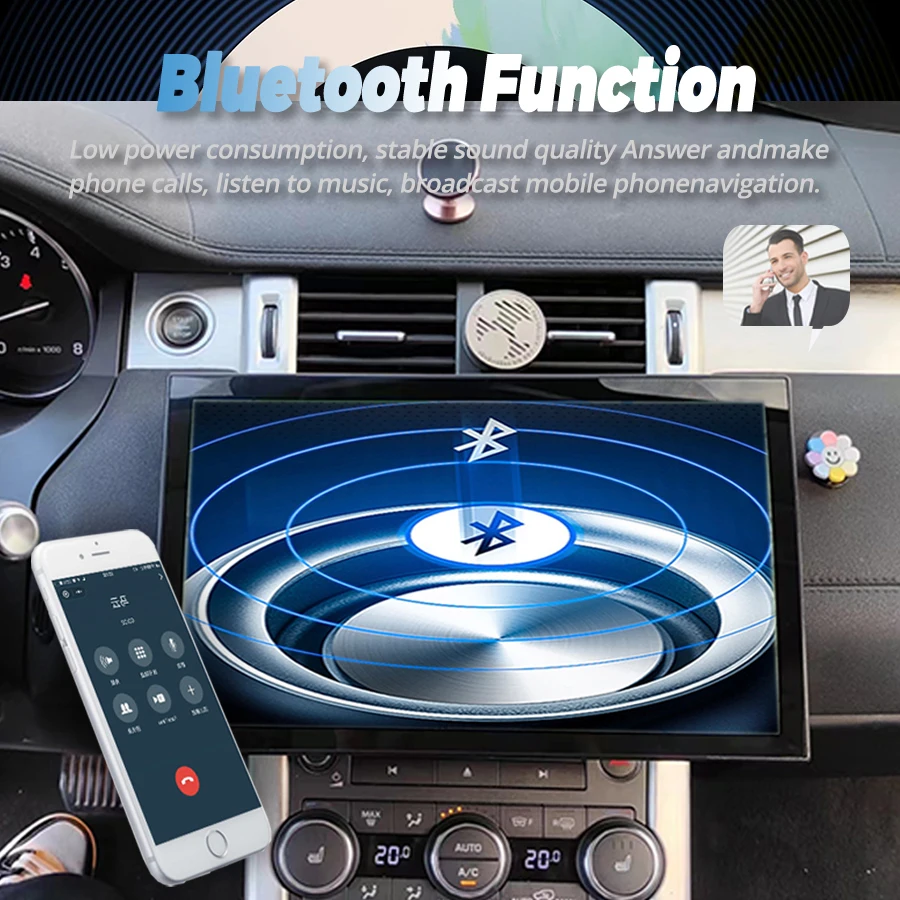 13-calowy ekran samochodowy Android Radio GPS Nawigacja dla Range Rover Evoque L538 Odtwarzacz multimedialny Radio GPS Bezprzewodowy Carplay Auto