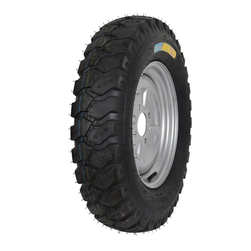 

Wyj Tricycle Tire 400/450/500-12 Thickened Tire Inner and Outer Tire Steel Ring