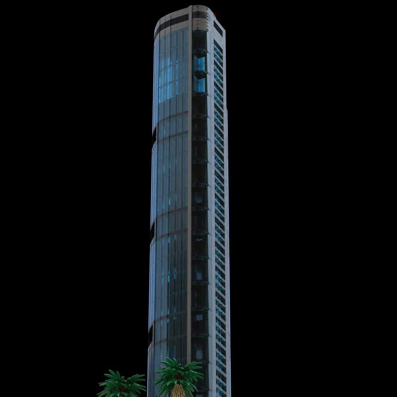 2990 قطعة من مكعبات بناء نموذج برج الألفية - مجموعة ناطحة سحاب مستقبلية، مثالية للأطفال والكبار، لعبة بتصميم مفصل