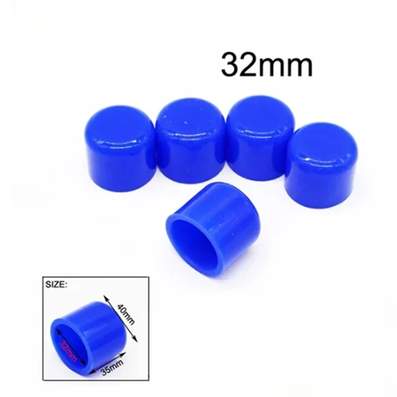 Black Blue 10mm 30mm 32mm rubber cap seal Nut silicone cufflink plug Soft cap End Cap Cable protective cap plug