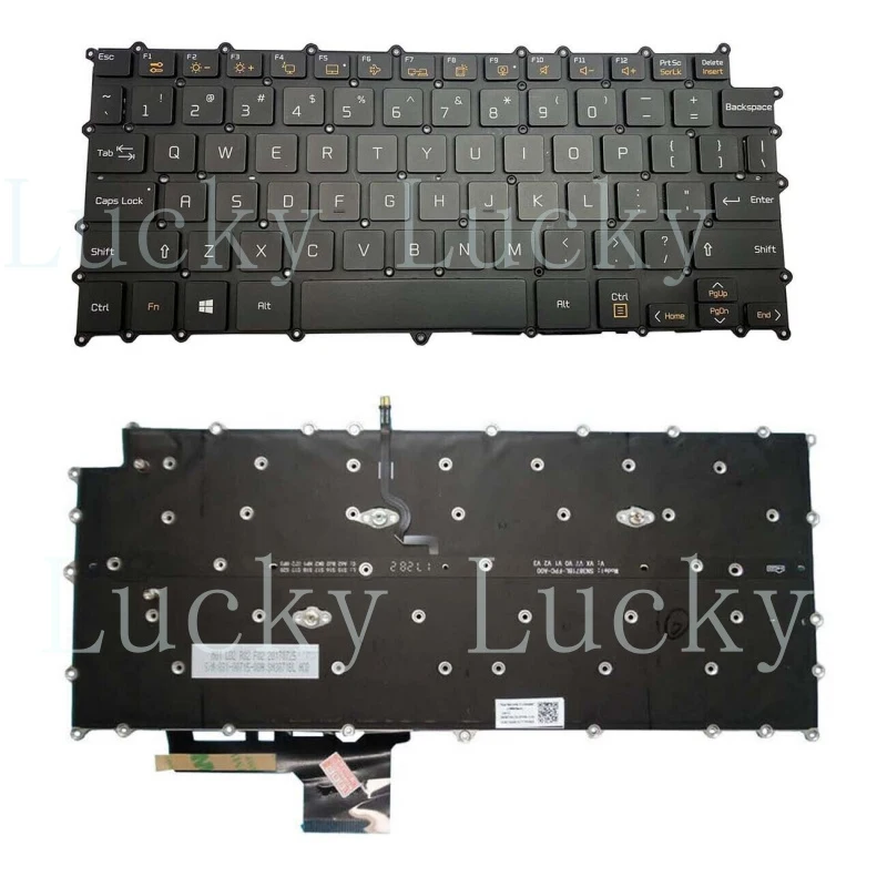 

f New for LG 14Z980 LG14Z98 14ZD980 14Z990 14Z990C 14ZB990 14ZD990 US Backlit Keyboard