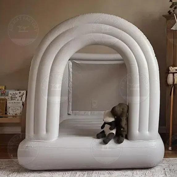 Bounce House สําหรับ 1-6 ปีเด็กปราสาทกระโดดพองพร้อมเครื่องเป่าลม Mini เด็ก Playhouse ในร่มกลางแจ้งเด็กวัยหัดเดิน T