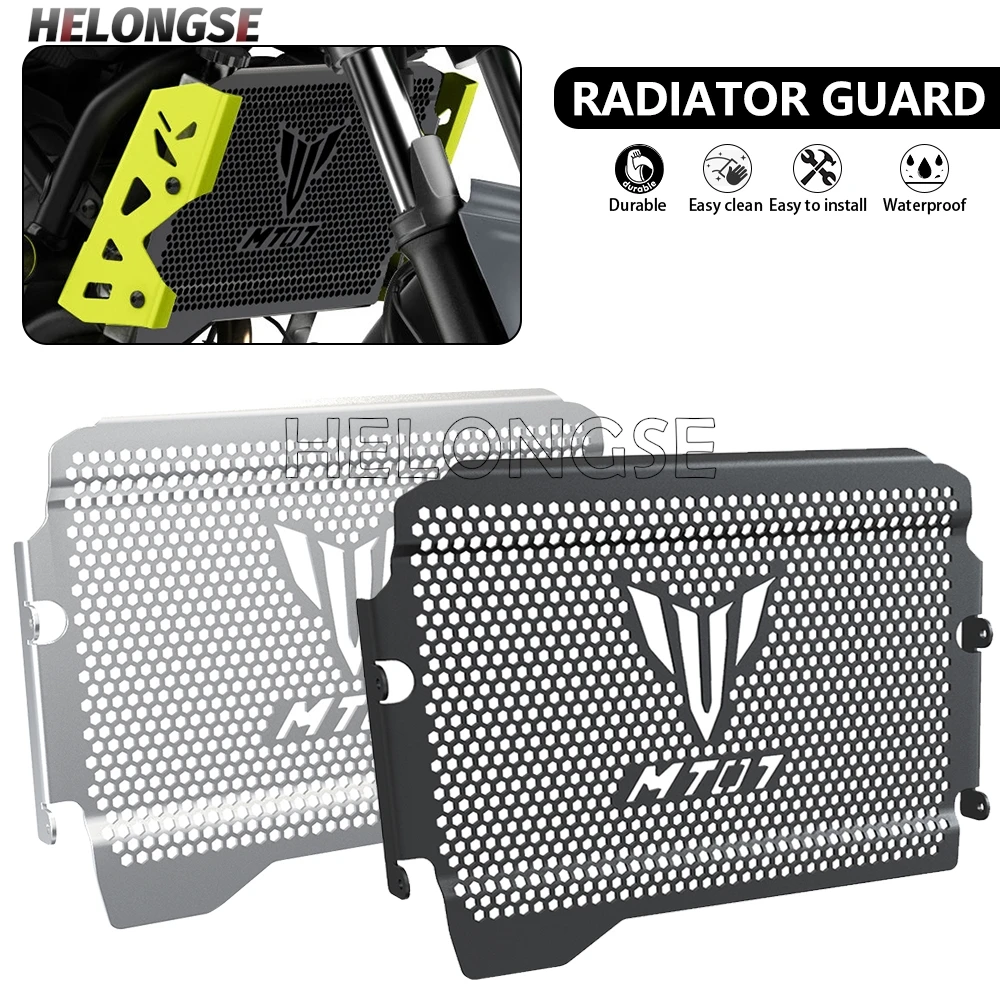 

Motorcycle Accessories Radiator Guard Grille Cover Protection For Yamaha MT07 MT-07 2013 2014 2015 2016 2017 2018 2019 2020-2024