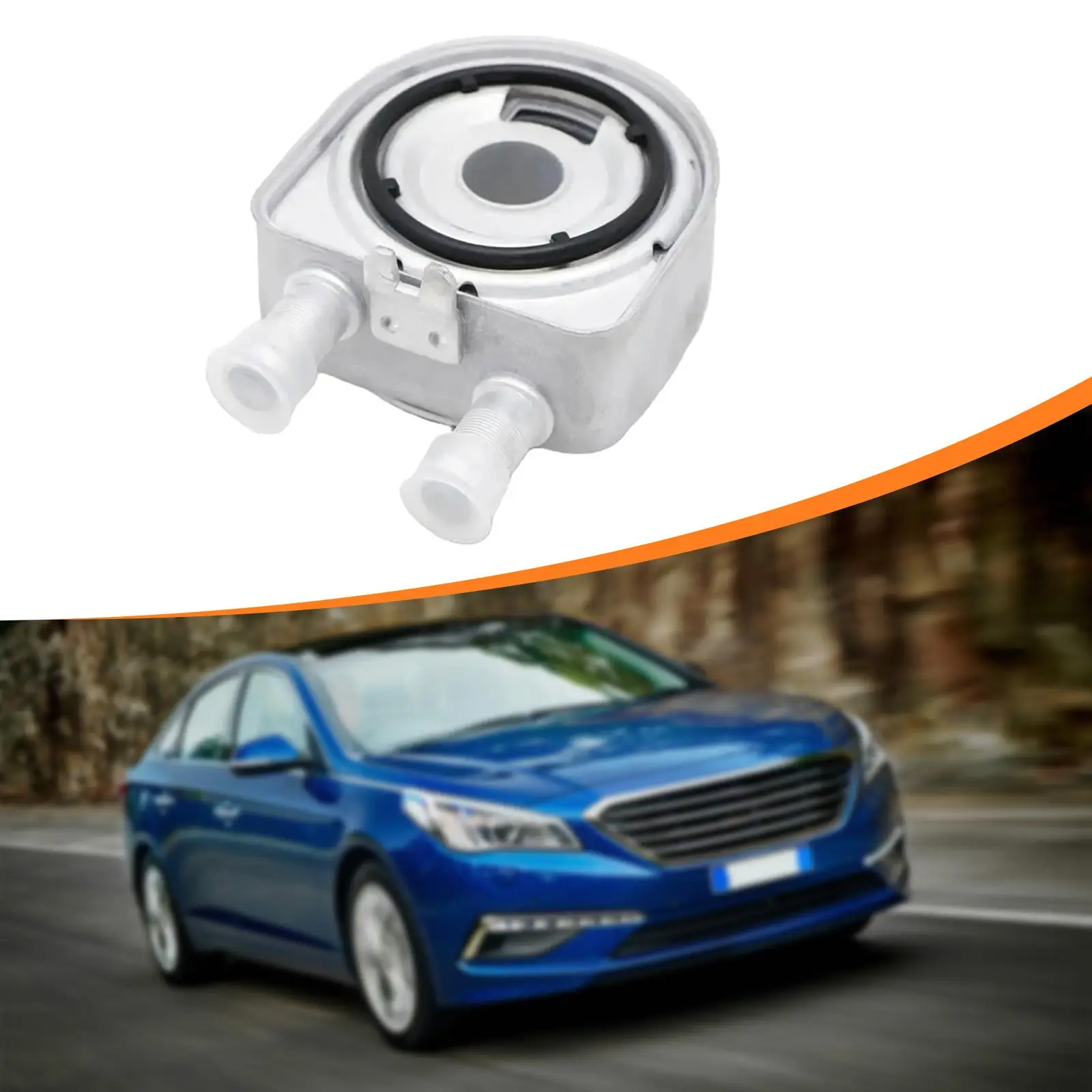 Масляный радиатор двигателя, автомобильная часть, блок масляного охлаждения для Tucson для Santa FE