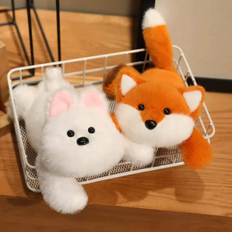 25cm Cute Pet Office Wrist Pad Computer Mouse Wrist Pad Puppy,Fox,Rabbit,Duck,Bear Plush Toy Soft Animal Doll Office Companion