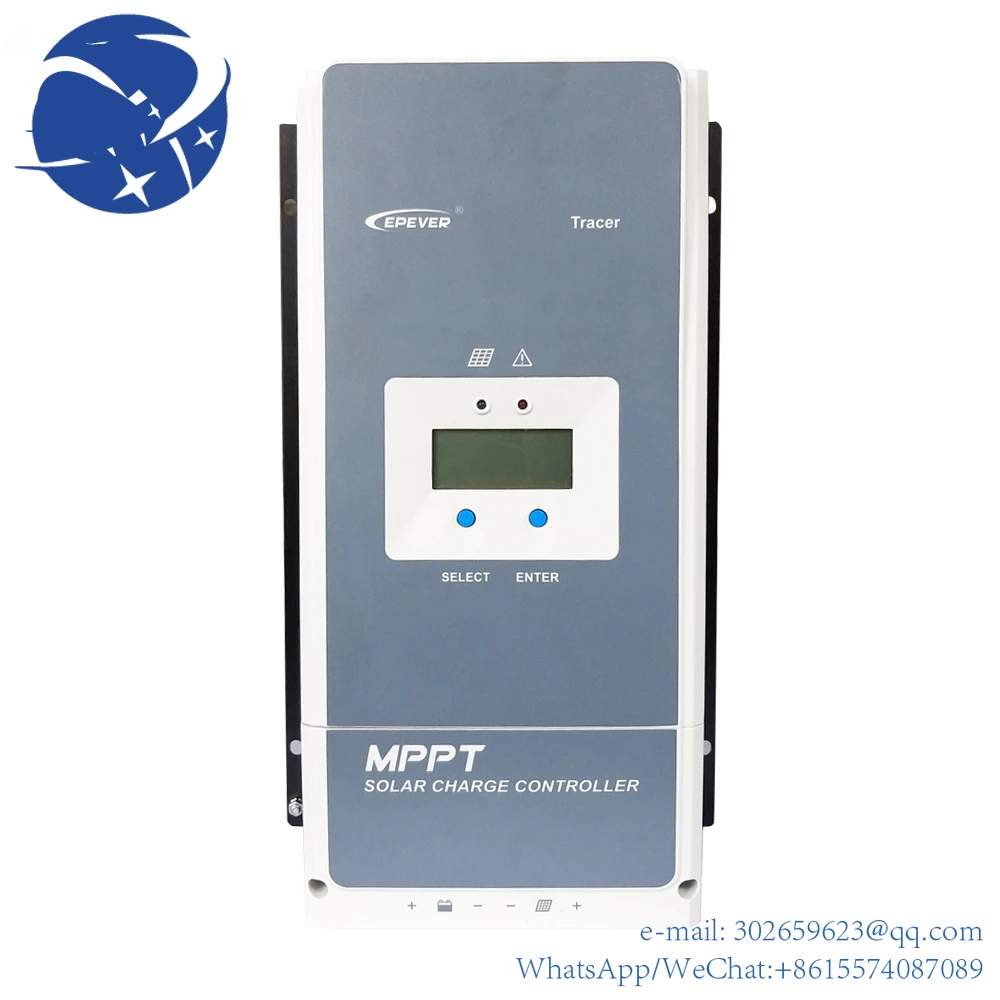 

yyhc EPever EPsolar 100A MPPT Solar Charge Controller 12V 24V 36V 48V with Max 200V PV Input