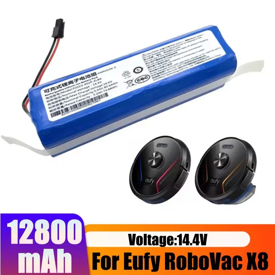 14.4V 6500mAh Rechargeable Battery for Eufy RoboVac X8 Series Robot Vacuum Cleaner
