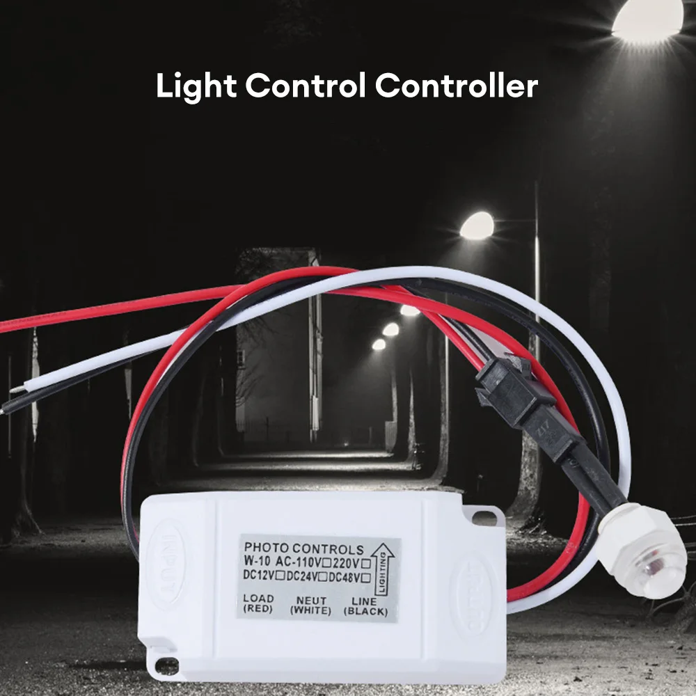 

DC12V DC24V Light control Photo sensor switch Led Light Switch Sensor Switch Waterproof Photo Control Sensor Switch
