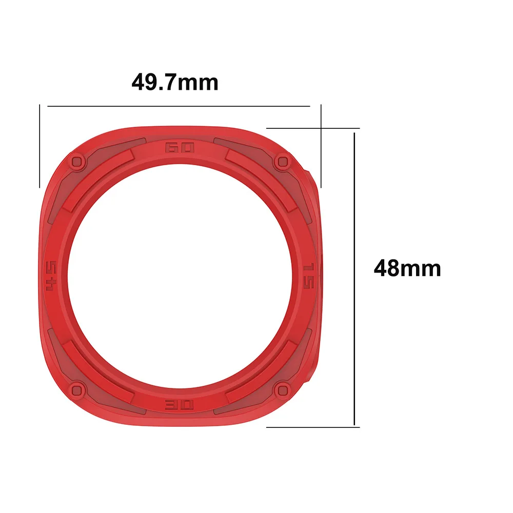 Soft TPU Protective Case For Samsung Galaxy Watch Ultra 47mm Hollow Protector Shell Cover Frame