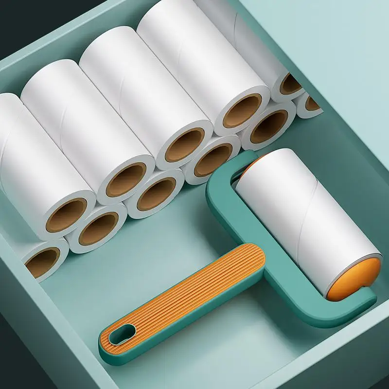 strong-sticky-hair-remover-roller-clothes-dehairing-brush-roll-tearable-paper-for-cleaning-household-chores