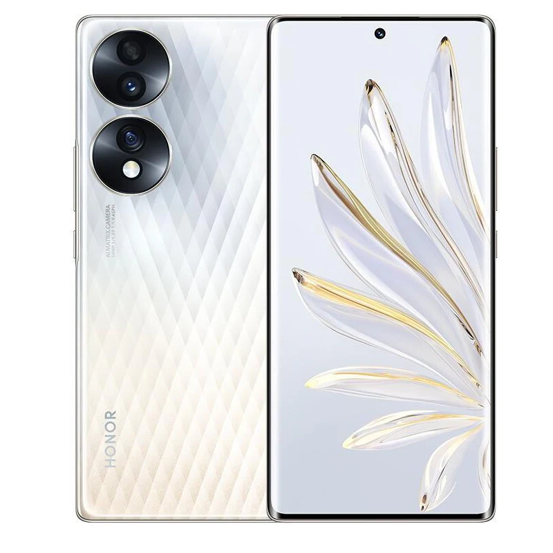 HONOR 70 5g Smartphone Global firmware 6.67-inch 4800mAh rear camera 54MP Snapdragon 778G Plus RAM 12GB ROM 512GB used phone view 5