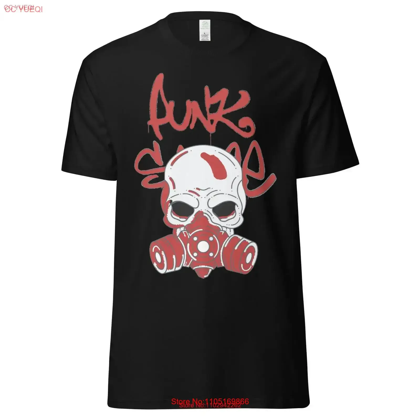 

Футболка с панк-соусом, одежда, ограниченная серия, противогаз, изображение черепа, концертная футболка, товары, уличное искусство, винтажная стираная мягкая