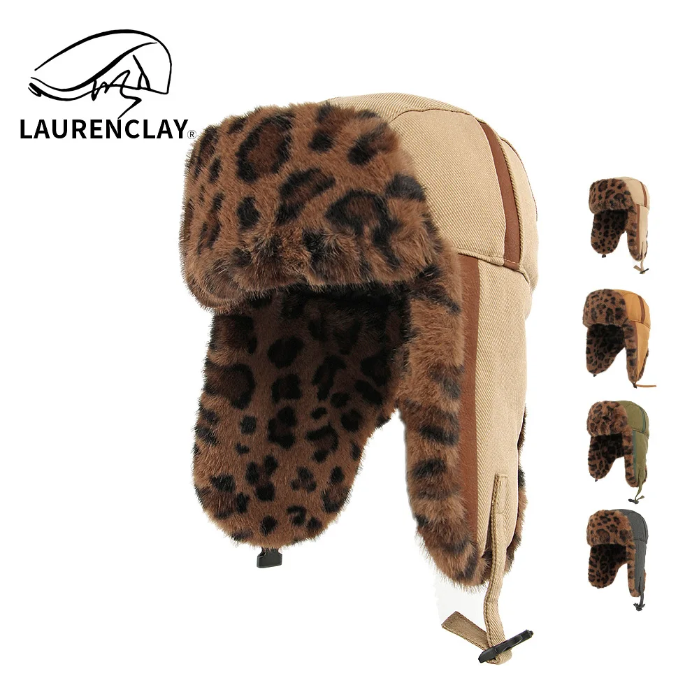 

Thickened For Autumn And Winter, Windproof And Cold-resistant Ski Hat, Northeast Cotton Hat With Ear Protection, Cycling Hat