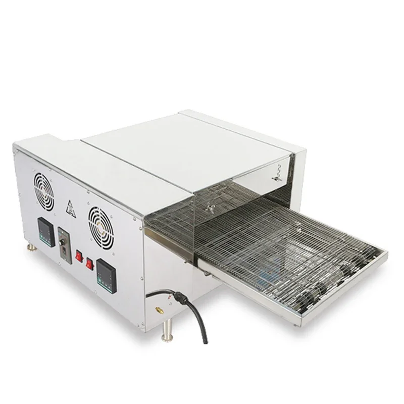 Chain Pizza Oven Tracked Pizza Oven Electric Commercial Oven Digital Display Automatic Baking NP-10