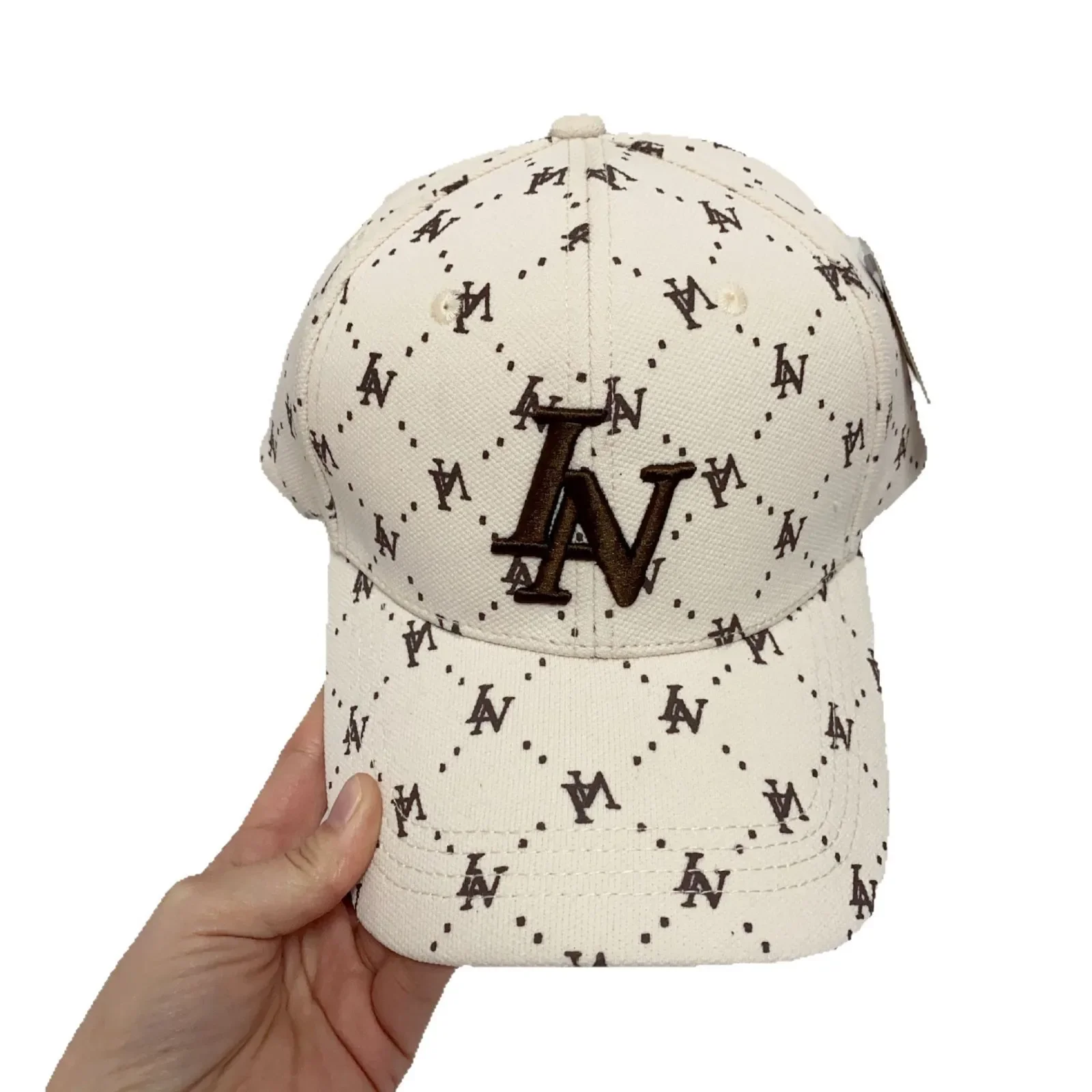 

2025 Trendy Korean Brand! Hard-top Letter-embroidered Baseball Cap Retro All-match,Sun Protection for Men Women in Spring Autumn