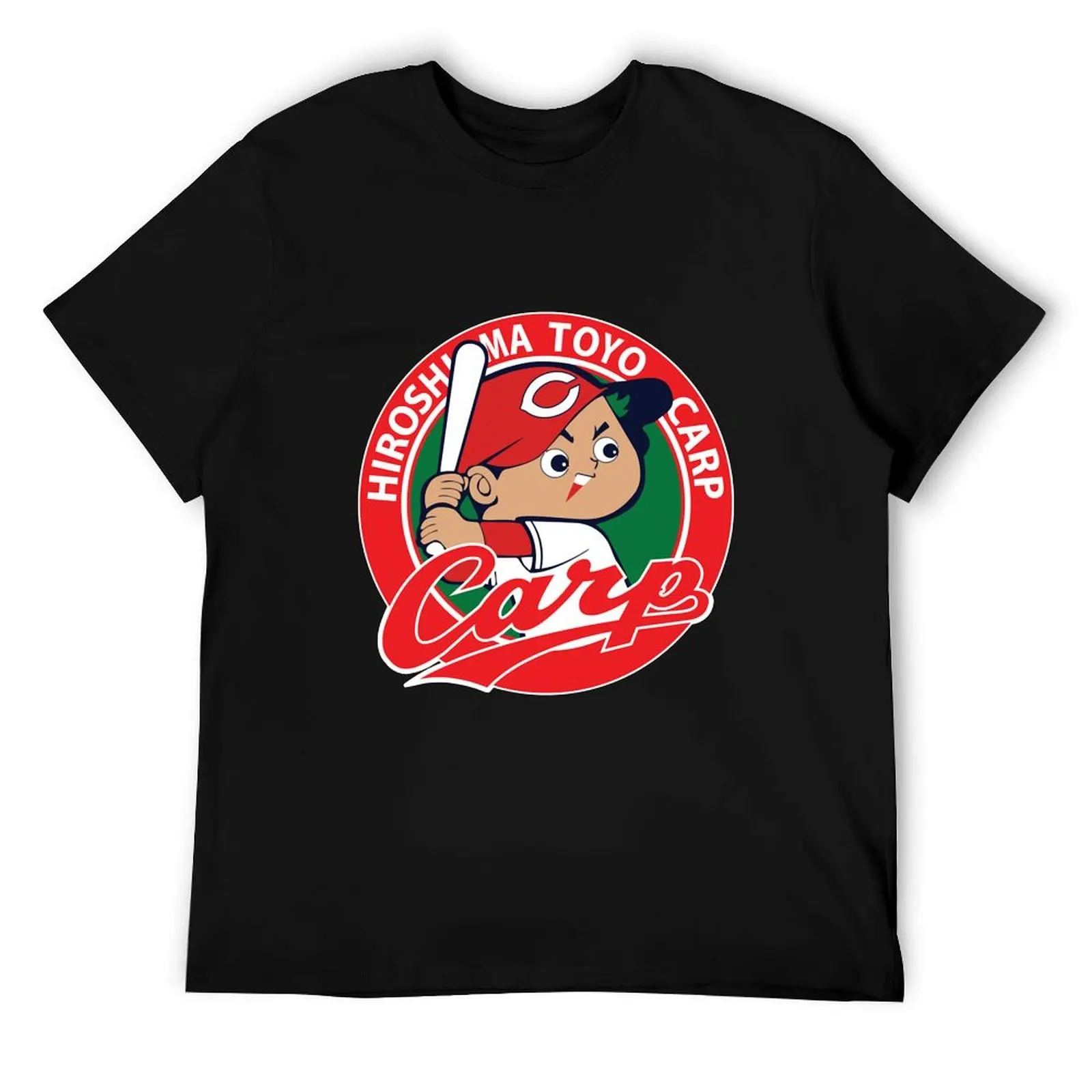 

Hiroshima Toyo Carp T-Shirt black cotton t-shirt plain for man package essential t shirt funny t shirts cotton T-Shirt