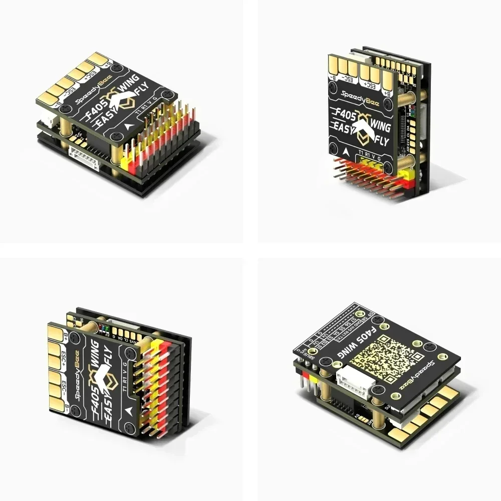 SpeedyBee F405 WING MINI controlador de vuelo de ala fija 2-6S LiPo para RC modelo de ala fija avión Drone