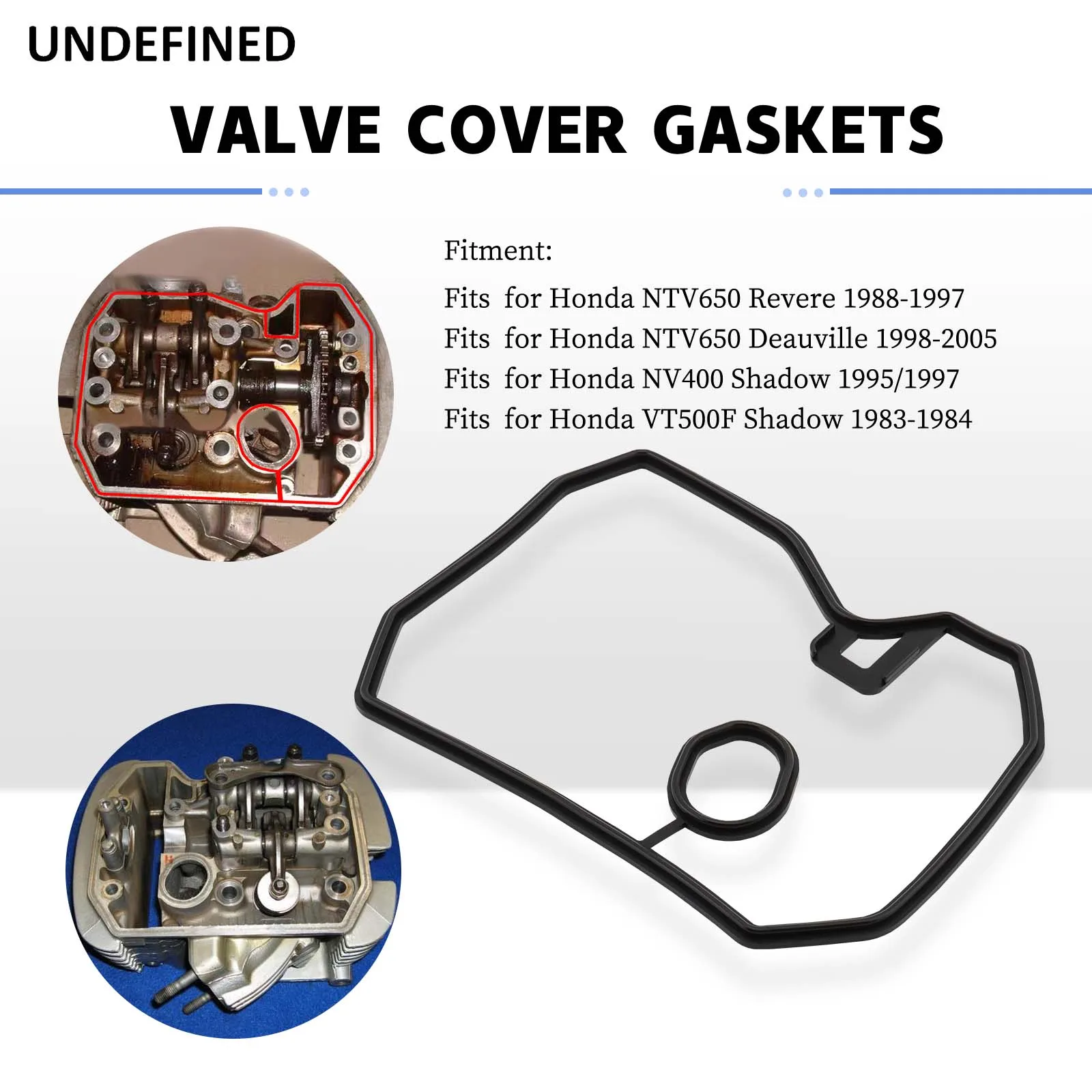 Motorcycle Engine Cylinder Cover Head Gasket For Honda NT650 Hawk GT 650 1988-1992 NTV650 Revere 1988-1997 VT600CD2 1999-2000