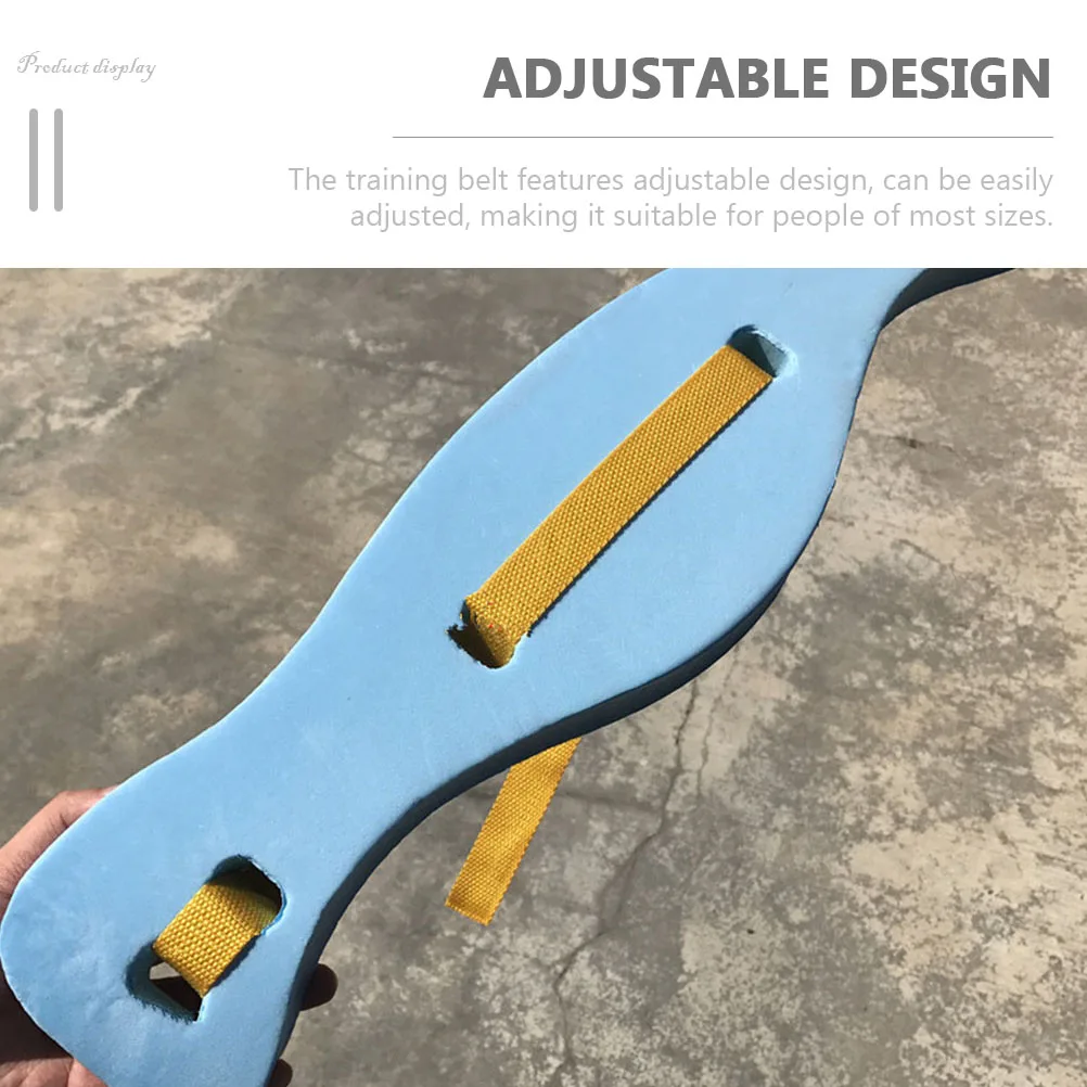 

EVA Cloth Belt Float Waist Board for Kids Adults Exercise Training Buoyancy Swim Belt Tether Adjustable Fitness