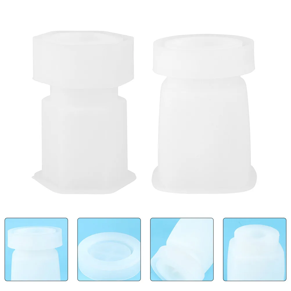 

2Sets Clear Flexible Silicone DIY Moulds for Resin Coasters Sheets Casting Smooth Shiny Finish Reusable Craft Accessories