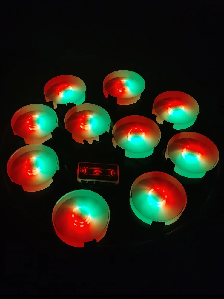 Z wentylator podwozia 6-pinowym Ultra cichym światło Rgb komputerowym 12V emitującym 12025 wentylator chłodzący chłodzony powietrzem — zdjęcie produktu 7