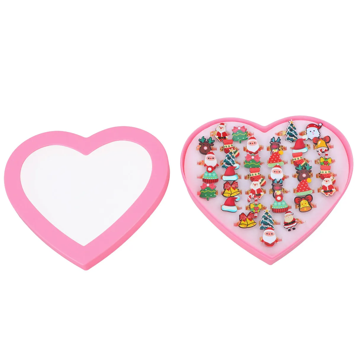 36 anillos de juguete para dedos, accesorios de disfraz, recuerdos de fiesta de cumpleaños, joyería falsa para niñas, cadenas para joyería infantil