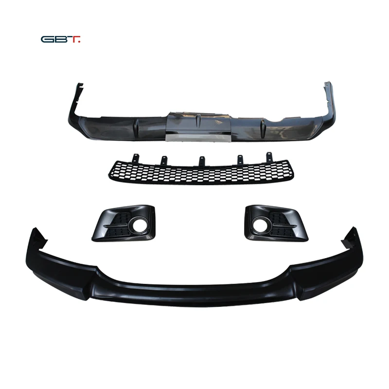 

ZAIQU Factory Conversion Kit LX570 Exterior Tuning Parts Bumper Lip Upgrade for 2008-2015 lexus Lx570 Facelift Accessories